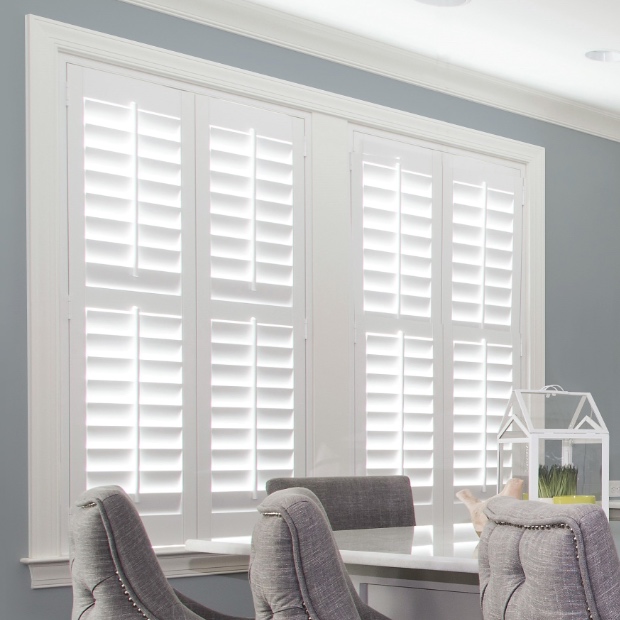 Polywood Shutters in a kitchen