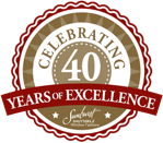 Celebrating 40 years of excellence Sunburst Shutters