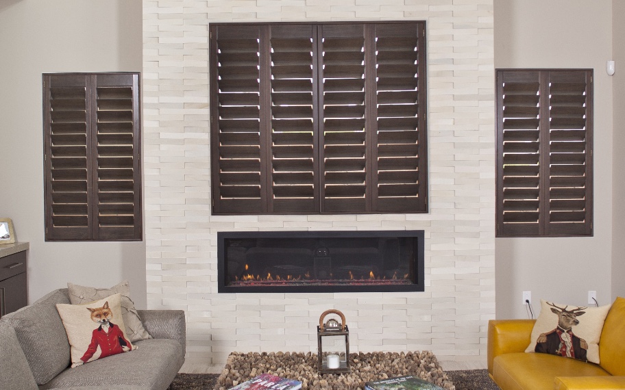 Ovation Shutters in a Sitting Room