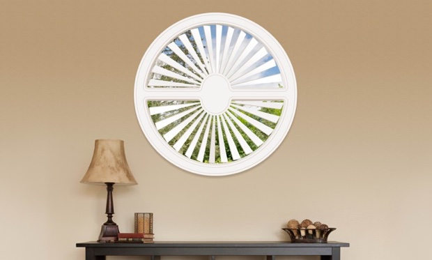 Why Plantation Shutters Are The Perfect, Window Coverings For Round Windows