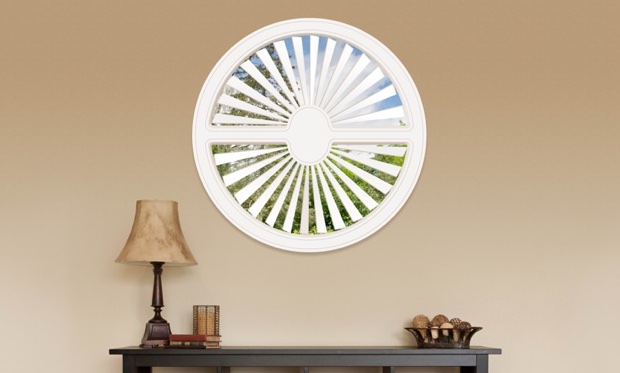 Why Plantation Shutters Are The Perfect Window Treatment For Circular Windows Sunburst Why Plantation Shutters Are The Perfect, Window Coverings For Round Windows